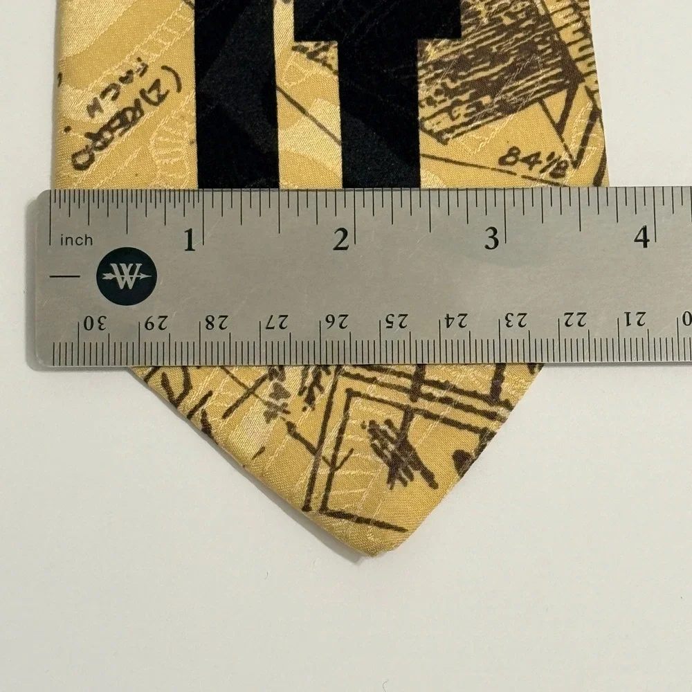 Vintage Home Improvement Just Fix It Novelty Blueprint Neck Tie Tim Allen TV